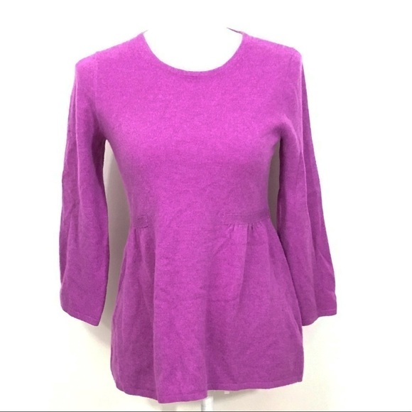 J Crew Divina 100% Cashmere Sweater - Picture 1 of 6